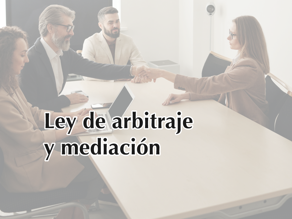 Reglamento Ley de Arbitraje y Mediación