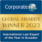 Corporate INTL Francisco Paredes Winner Francisco Paredes abogado del año 2023
